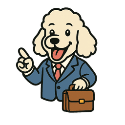 Lucky the poodle